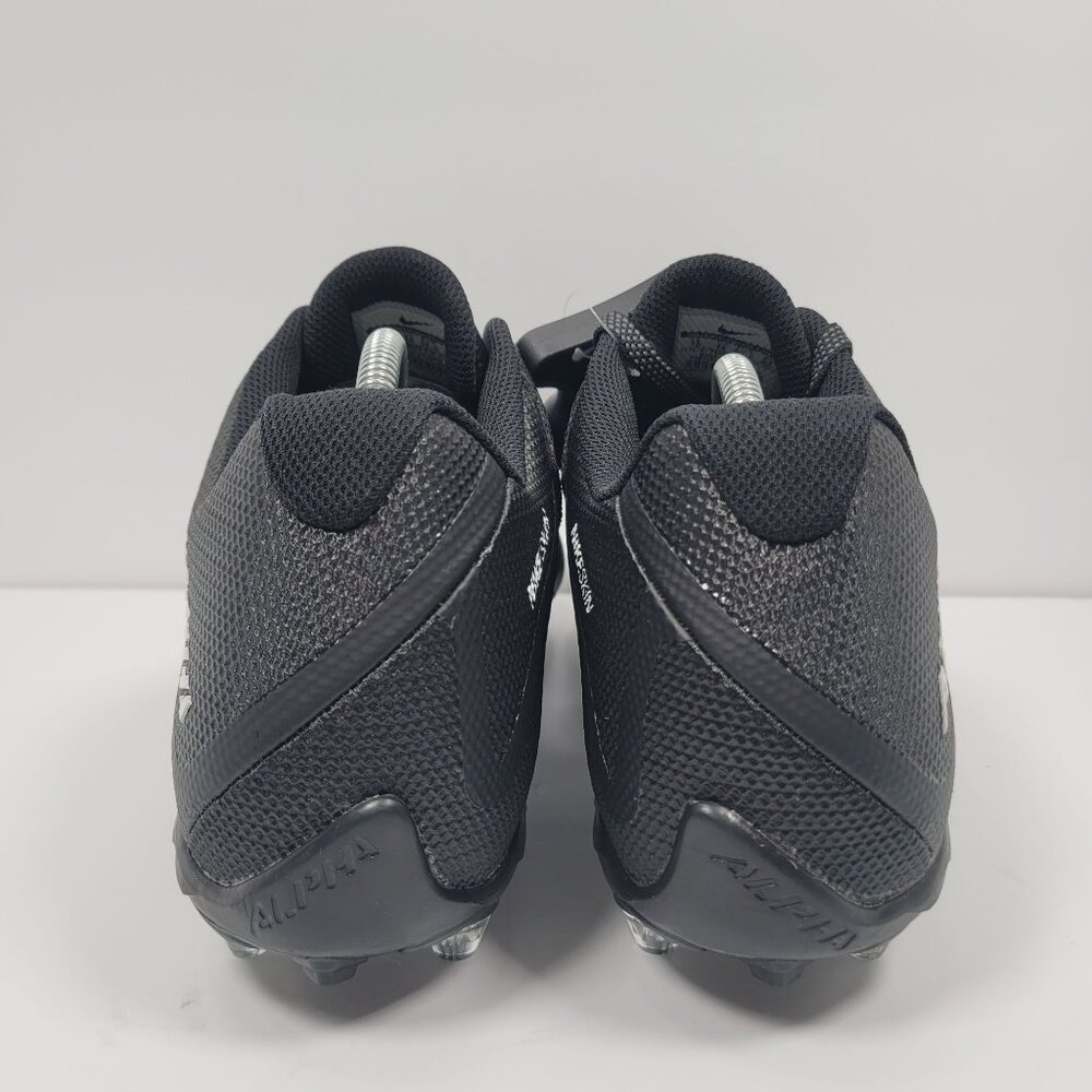 Nike Alpha Pro 2 TD Men's Black Football Cleats 719934-010 US Size 15 Like New - Picture 4 of 8